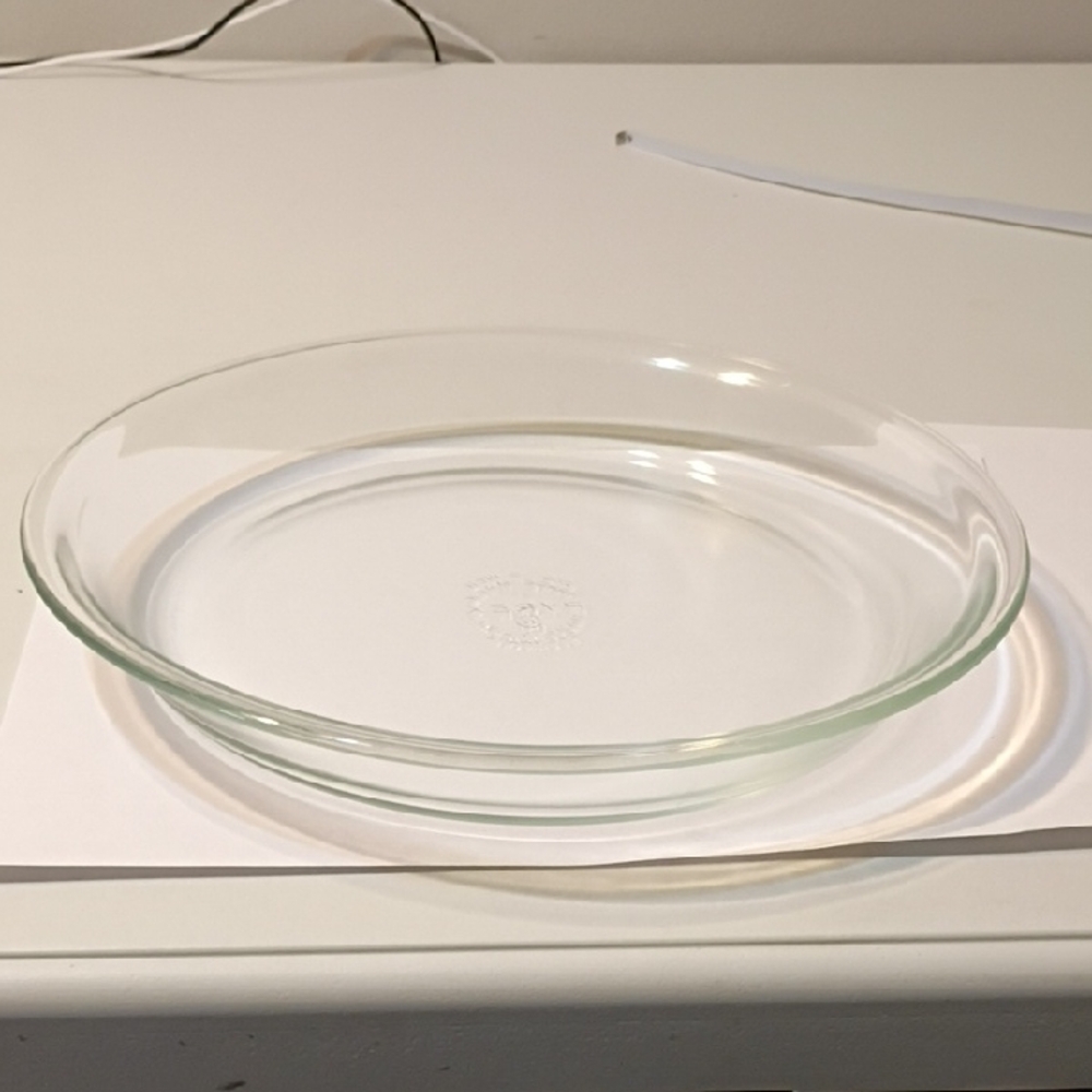 Pyrex Clear Glass Pie Dish